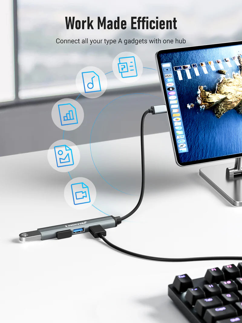 Lemorele 4 in 1 USB-C Hubs 【TC57】Lemorele kenya