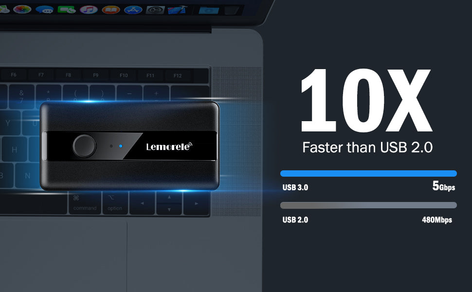 Lemorele USB 3.0 Switch Selector 2 Computers Sharing 4 USB Devices 4-Port USB Peripheral KVM Switcher Box for PC【H5】Lemorele Kenya