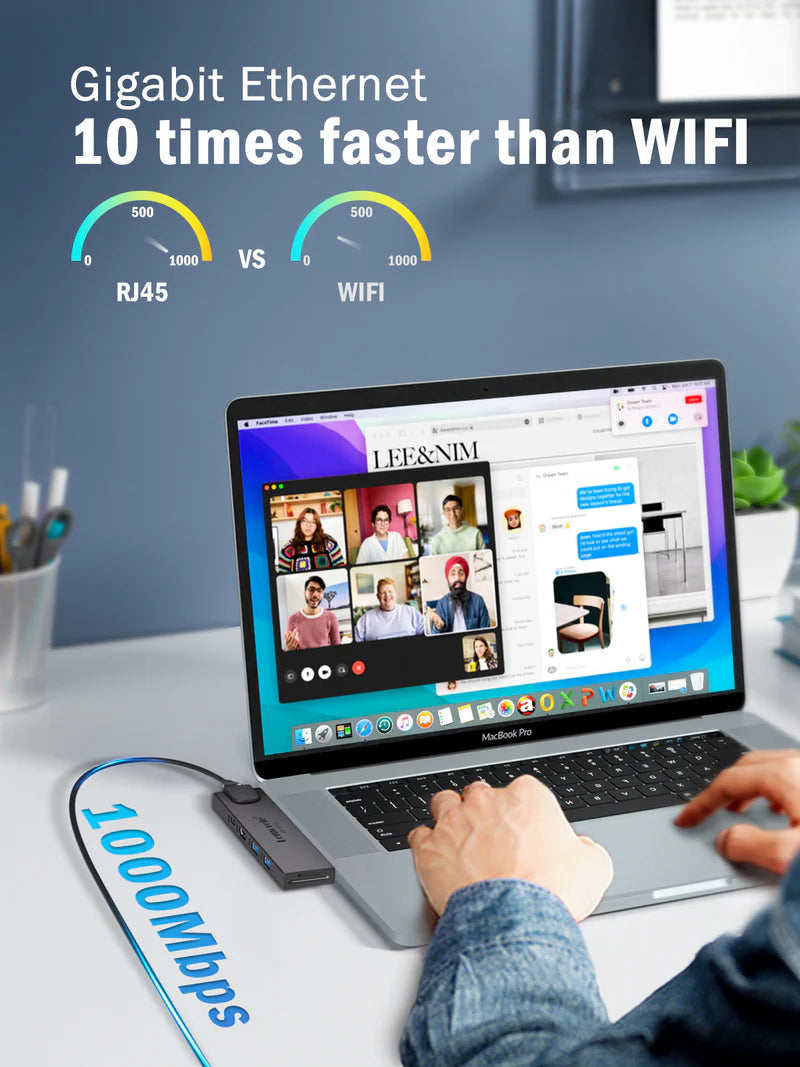 Lemorele 7 in 2 MacBook Hub 【#TC47】Lemorele kenya