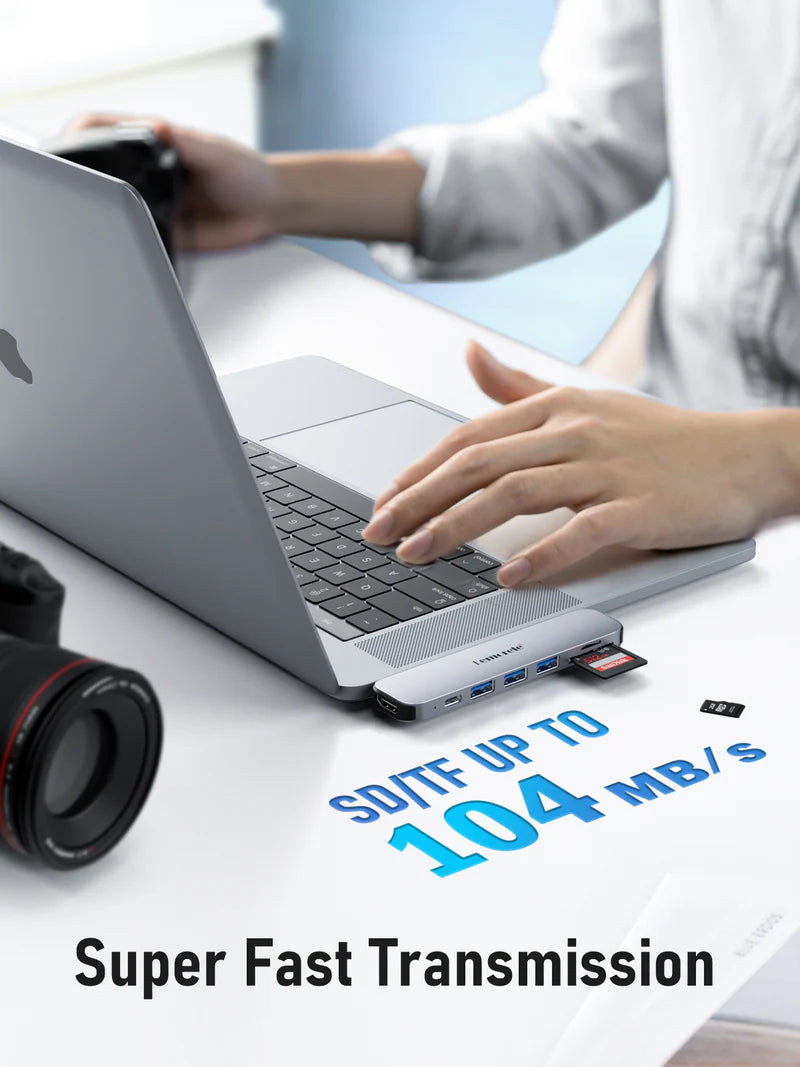 Lemorele 7 IN 2 Mac USB C HUB【#TC52】lemorele kenya