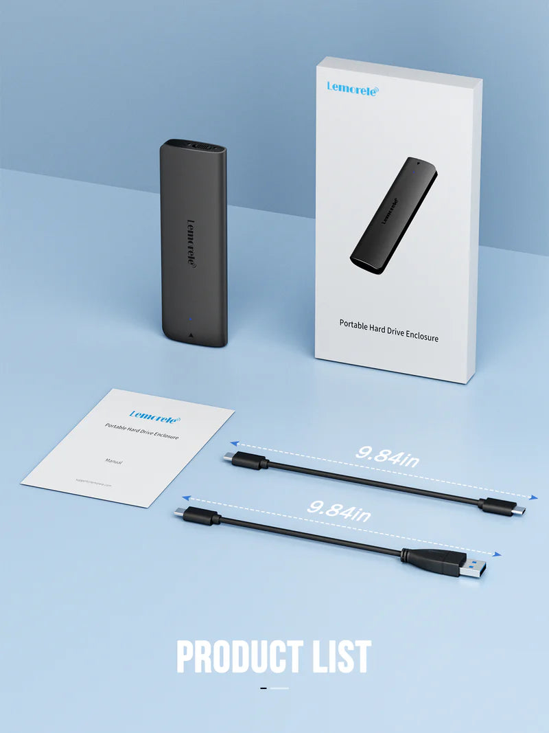 Lemorele M.2 NVMe SSD Enclosure【SD1L】Lemorele Kenya