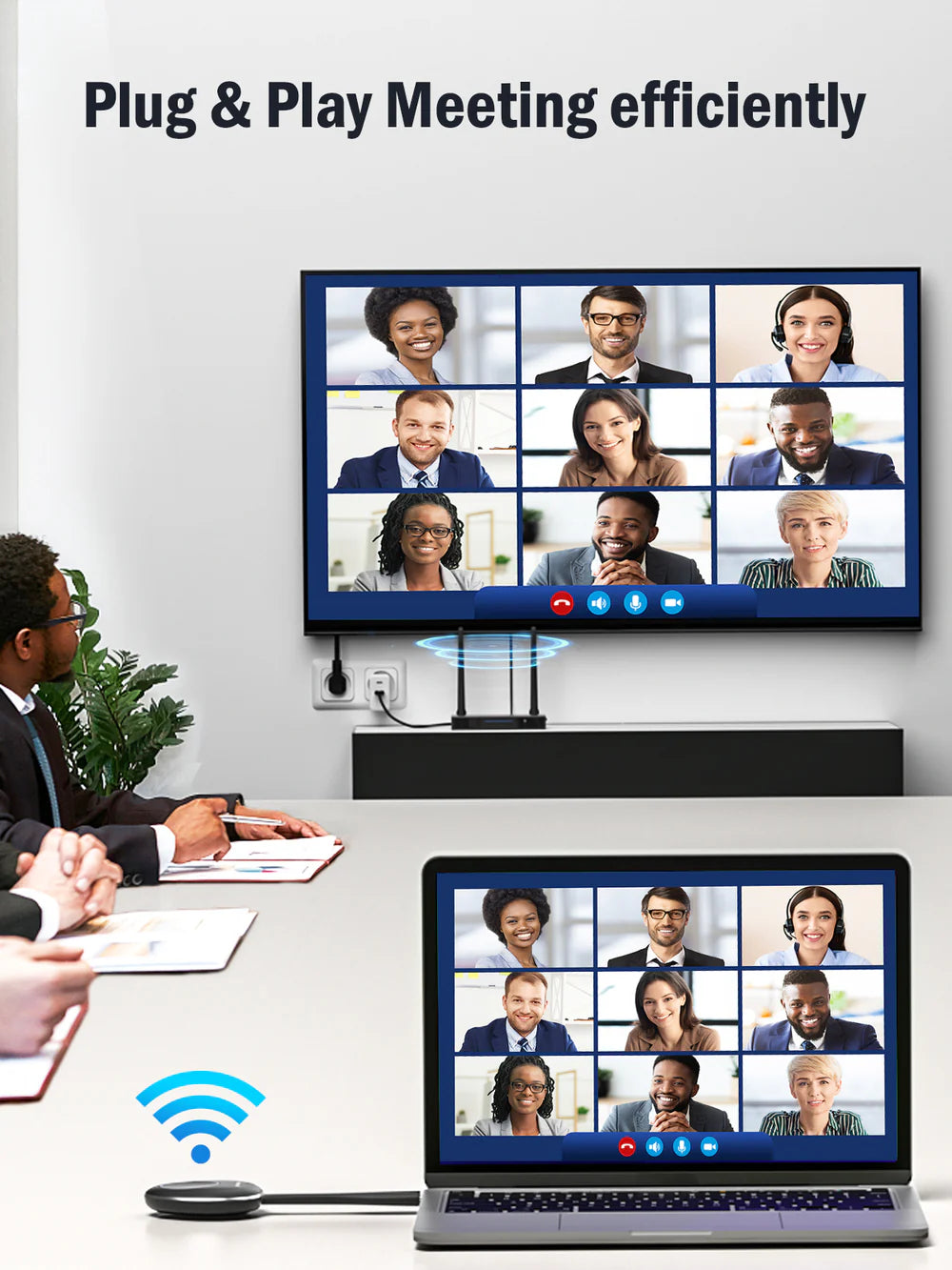 Lemorele 4K HDMI Wireless Transmitter and Receiver 【G50R20】