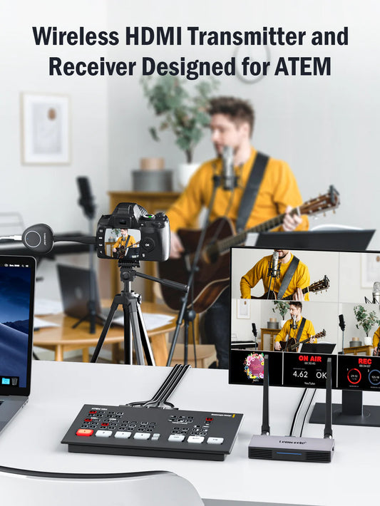 Lemorele 4K HDMI Wireless Transmitter and Receiver 【G50R20】