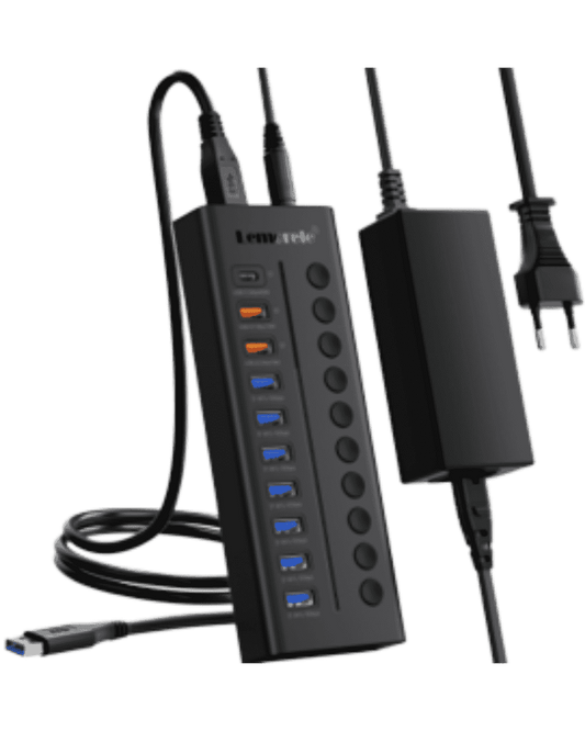 Lemorele 8 in 1 Triple Display Monitors USB A Docking Station 8 in 1【#TC120】 Lemorele Kenya