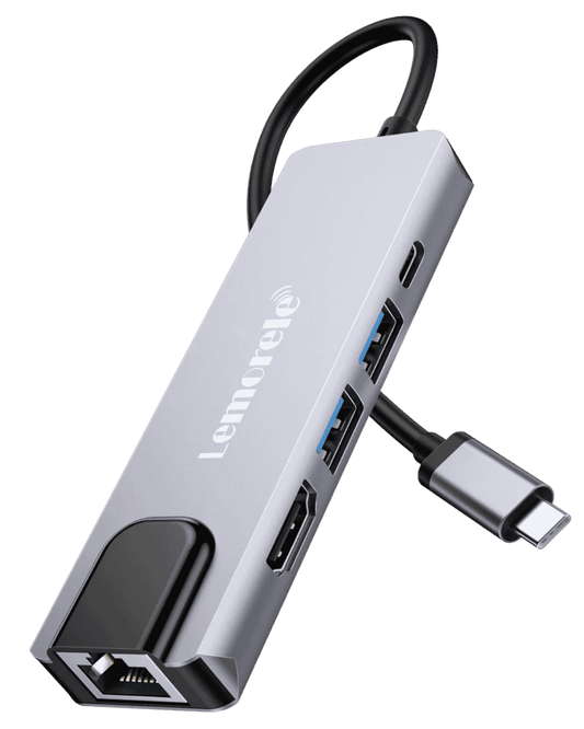 Lemorele 5 in 1 USB-C Hubs【TC15-PLUS】Lemorele Kenya