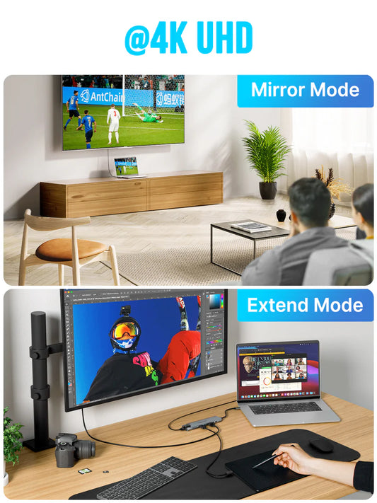 Lemorele USB C Hub 8 in 1 【#TC19L】Lemorele Kenya