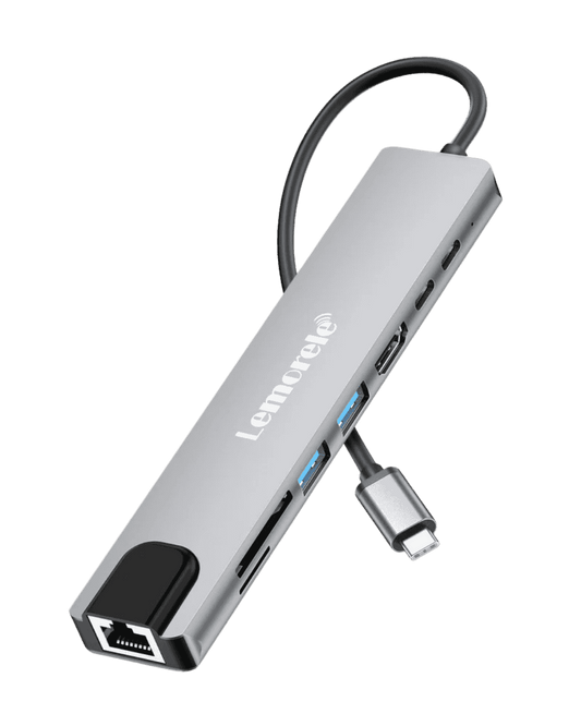 Lemorele 8 in 1 USB-C Hub 【TC19-PLUS】Lemorele Kenya