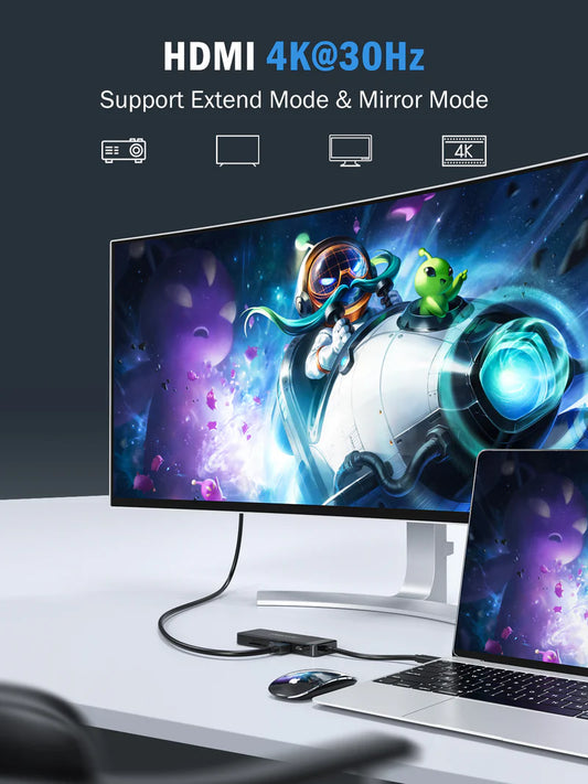 Lemorele 9-in-1 USB C Hub Multiport Adapter 【#TC92】Lemorele Kenya