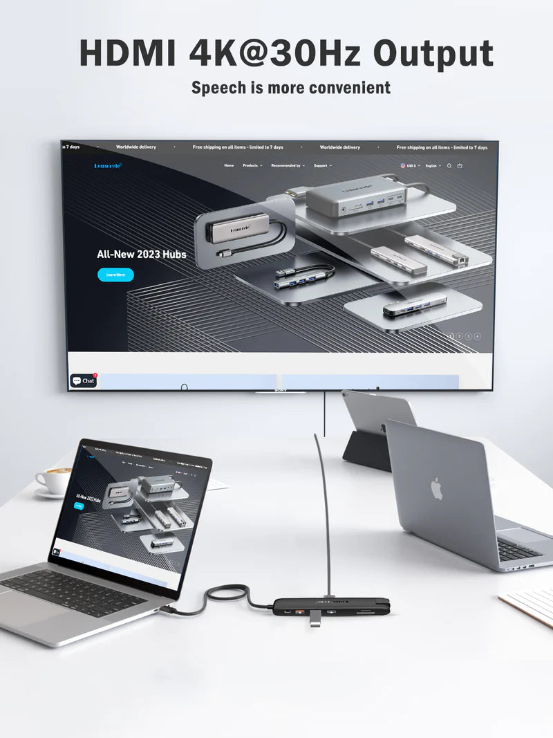 USB-C 13-in-1 docking station 【TC96】Lemorele Kenya