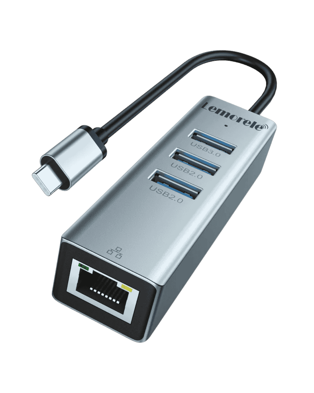 USB C to Ethernet Adapter 4-in-1【#TC43】Lemorele Kenya