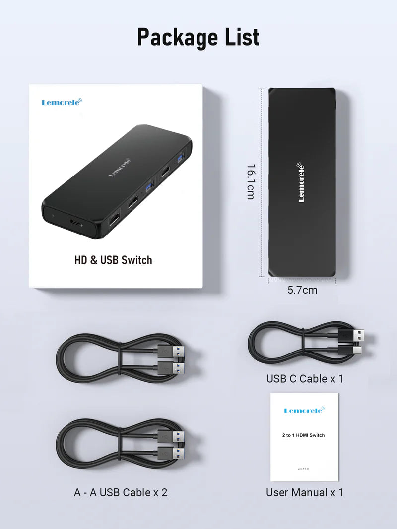 Lemorele HDMI&USB switch/KVM Switch Lemorele Kenya