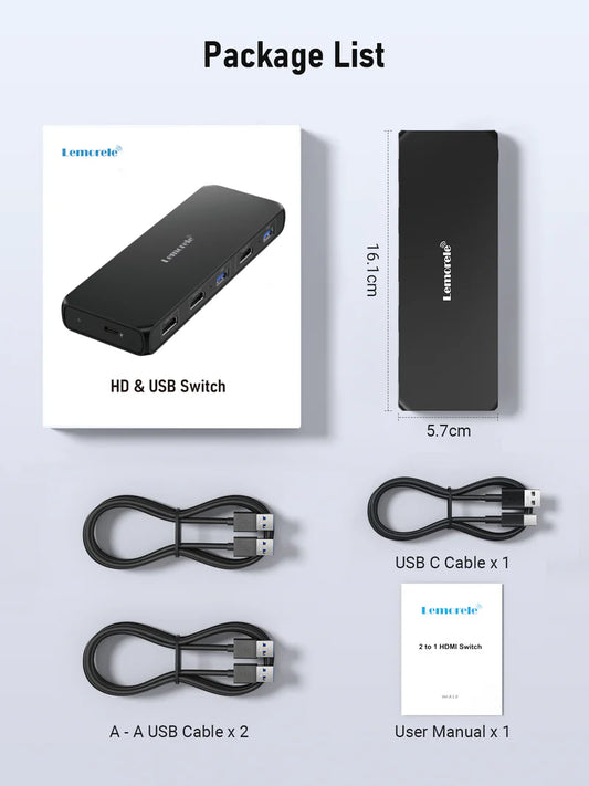 Lemorele HDMI&USB switch/KVM Switch Lemorele Kenya