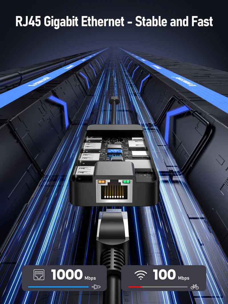 USB C Hub Multiport Adapter 10-in-1 USB C Dongle 【#TC93】Lemorele Kenya