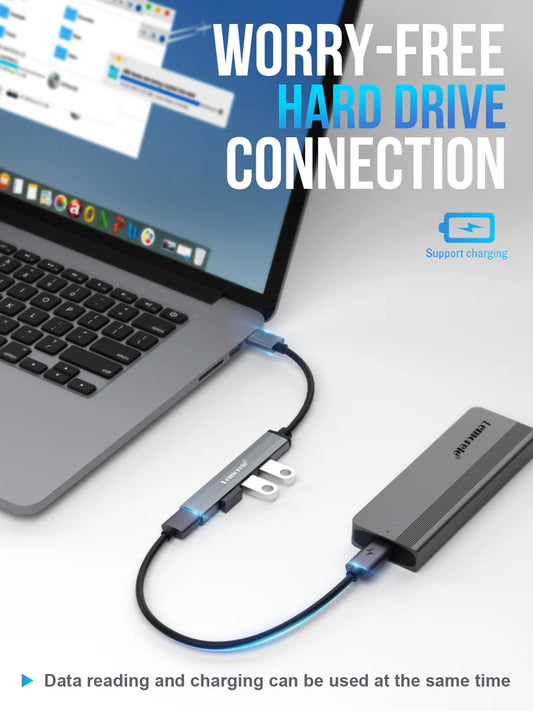 Lemorele 4-Port USB Hub【#TC53】 Lemorele Kenya