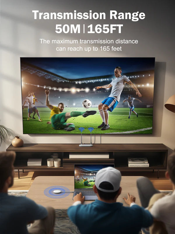 Lemorele Wireless HDMI+VGA Transmitter Kit 【G52R1】