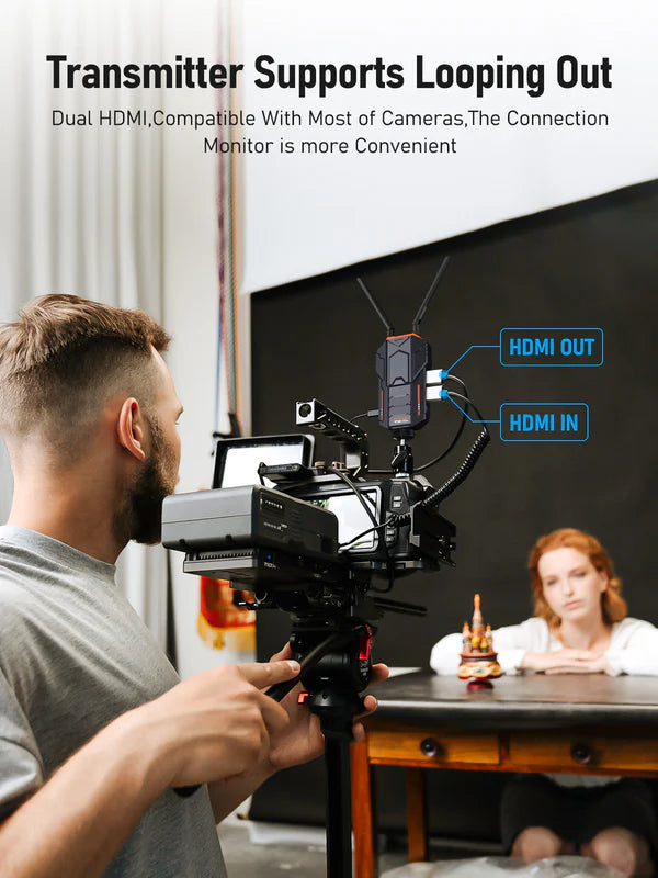 Lemorele Wireless HDMI Extender 1080PHD R100【R100】