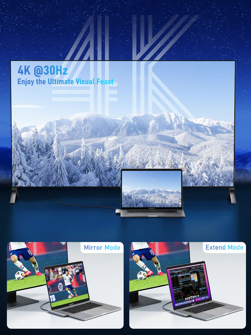 Lemorele 7 IN 2 Mac USB C HUB【#TC52】lemorele kenya