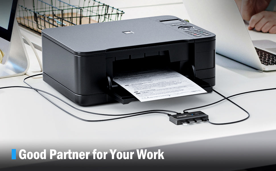 Lemorele USB 3.0 Switch Selector 2 Computers Sharing 4 USB Devices 4-Port USB Peripheral KVM Switcher Box for PC【H5】Lemorele Kenya