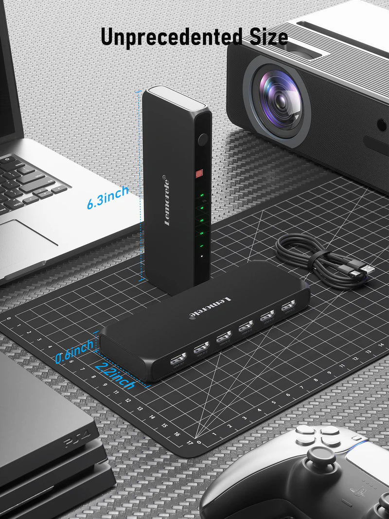 Lemorele 5 in 1 HDMI SWITCH Lemorele Kenya
