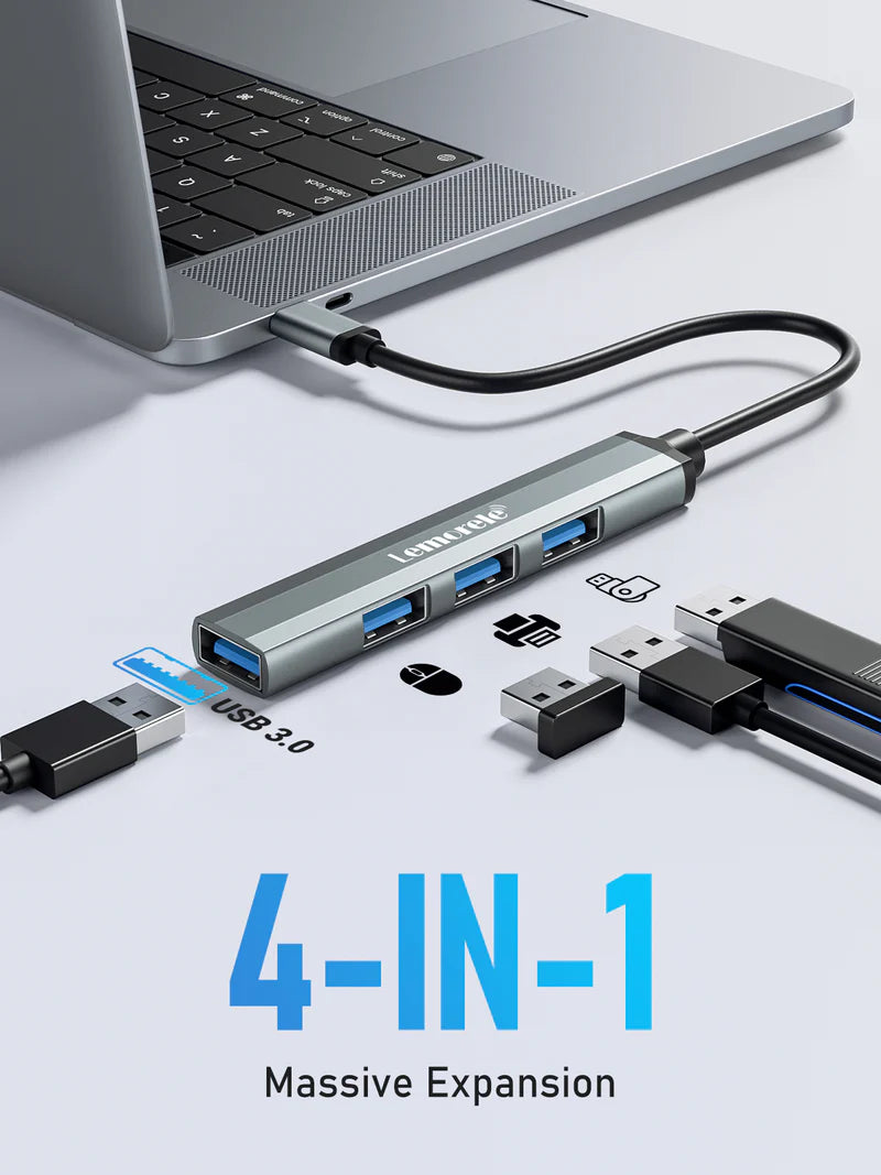 Lemorele 4 in 1 USB-C Hubs 【TC57】Lemorele kenya
