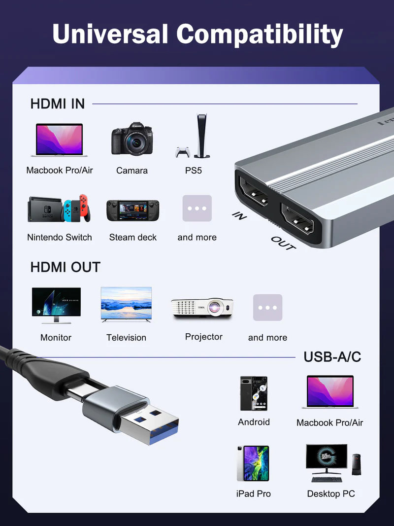 Lemorele Video Capture 【AC06】  Lemorele kenya