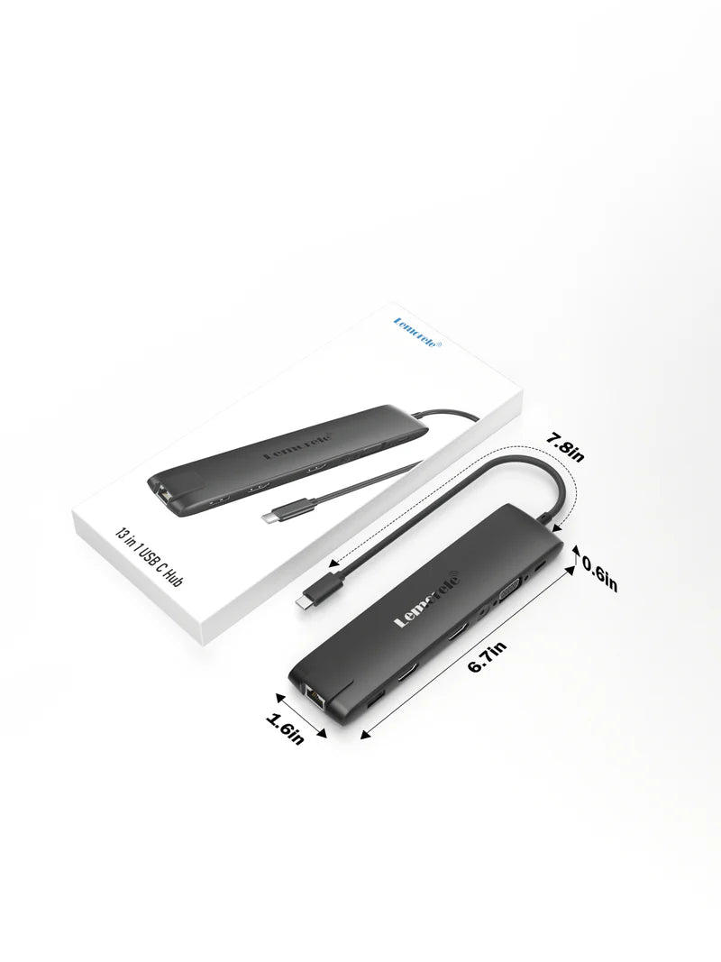 USB-C 13-in-1 docking station 【TC96】Lemorele Kenya