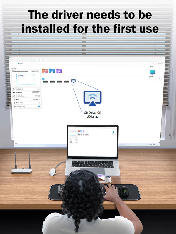 Lemorele Wireless HDMI USB-A Transmitter Kit 【G60】
